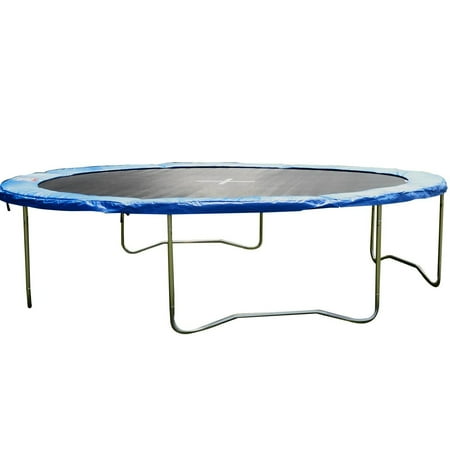Gymax Blue Safety Pad Spring Round Frame Pad Cover Replacement for 12FT Trampoline