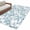 MediumTurquoise, variant on Area Rugs for Living Room Bedroom, Teal Spring Floral 4'x6' Rug Washable Carpet Runner Indoor Outdoor, Elegant Pastoral Flowers Non Slip Accent Floor Mats Rug for Kitchen, Office