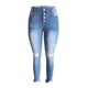 thumbnail image 5 of WILLBEST Jeans Mujer Pantalones Vaqueros Clásicos de Cintura Media para Mujer, Casuales, Cómodos y Elásticos Con Bolsillos para Uso Diario. Grande, 5 of 6