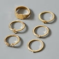 thumbnail image 4 of Fiudx Conjunto Chapado En Oro, Elegante Joyería de Estilo Europeo, Collar con Diseño Geométrico Único, Pulsera Chapada En Oro de Lujo, Prenda de Fiesta, Regalo para Mujer, Ideal para Cumpleaños y Nav, 4 of 6