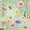 Color 2, variant on Peel and Stick Wallpaper Watercolor Red Cherries Blue Pink Flowers Green Leaves 24in x 118in Contact Paper Removable Self Adhesive Wall Mural Wall Decor for Bedroom Kitchen Cabinets