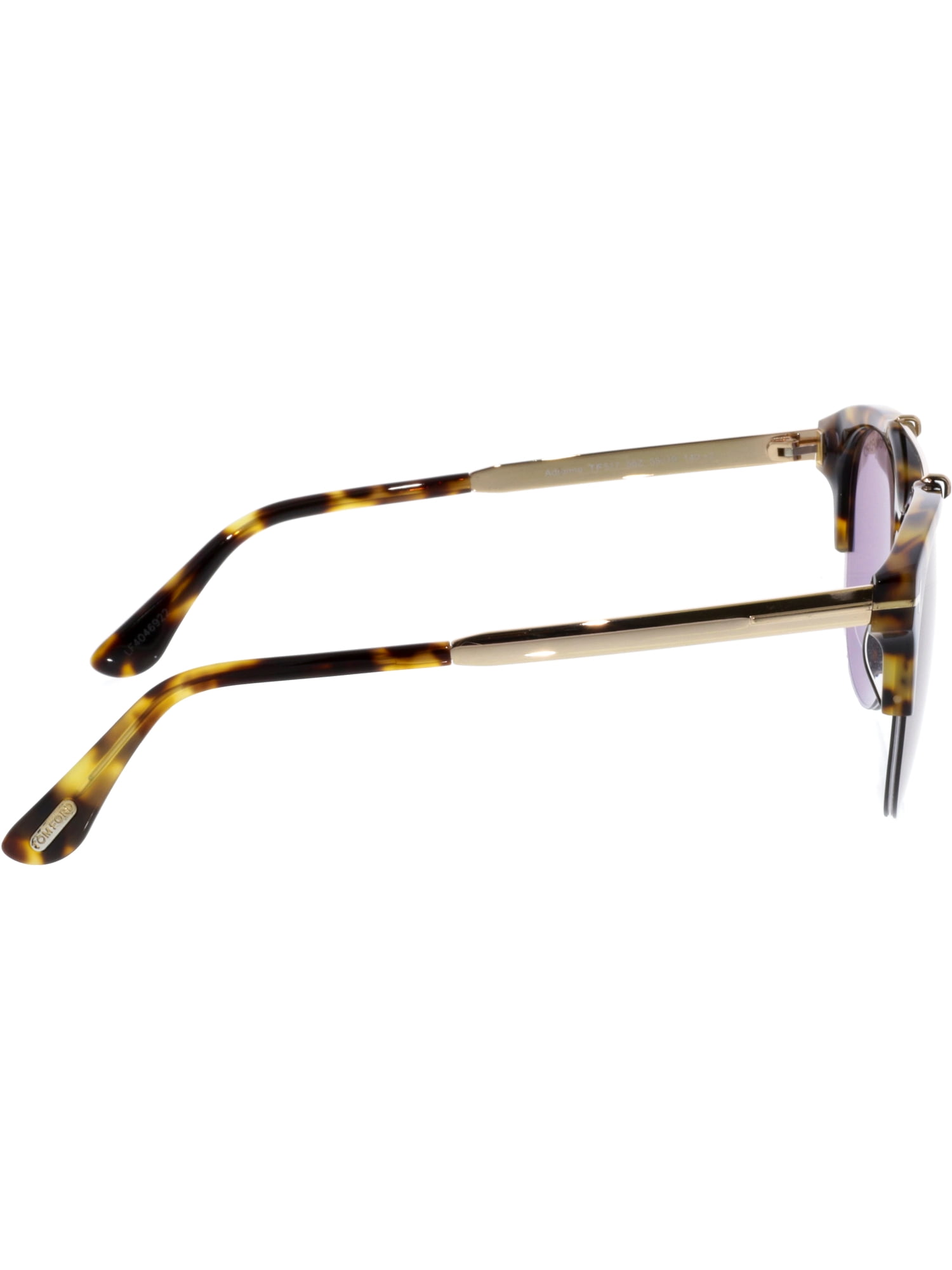 Tom ford woman’s sunglasses TF 284 20B grey frame rare Tom Ford Sunglasses Morgan Black Glossy Blue Square FT0513  main image 4