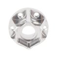 thumbnail image 4 of Rc Wheel Hex Hub 1/10 Wheel Hex Hub Rc Car Wheel Hex Hub 1.9inch Wheel Hex Hub 4pcs 1.9inch Aluminum Alloy Silver Wheel Hex Hub Fit For SCX10 1/10 RC Car Model17mm, 4 of 8