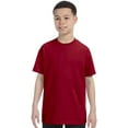 thumbnail image 2 of Gildan Boy's 100 Percent Cotton Short Sleeve Taped Neck T-Shirt - 5000B, 2 of 4