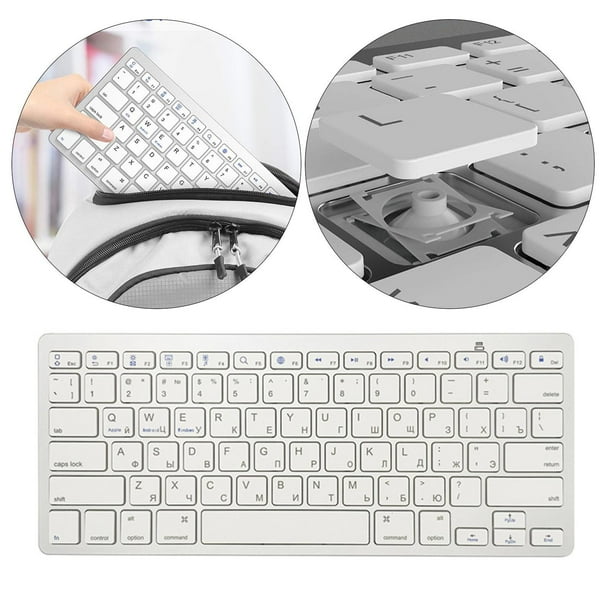 78 Teclas para Computadora Escritorio Computadora Portatil Portatil Delgado Sunnimix Teclado inalambrico Walmart en linea