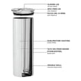 thumbnail image 2 of Sublimation Tumblers 20 Oz Skinny Straight,Stainless Steel Sublimation Blanks Skinny Tumbler,with L, 2 of 5