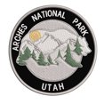 thumbnail image 1 of Wander Often! Arches National Park, Utah 3.5 Inch Iron Or Sew On Embroidered Fabric Badge Patch Seek Adventure, National Park Iconic Series, 1 of 2