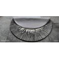 thumbnail image 2 of Premium Handmade Rug with Linear Patterns made with 100% New Zealand Wool Best Suites in your Living Room, 2 of 5