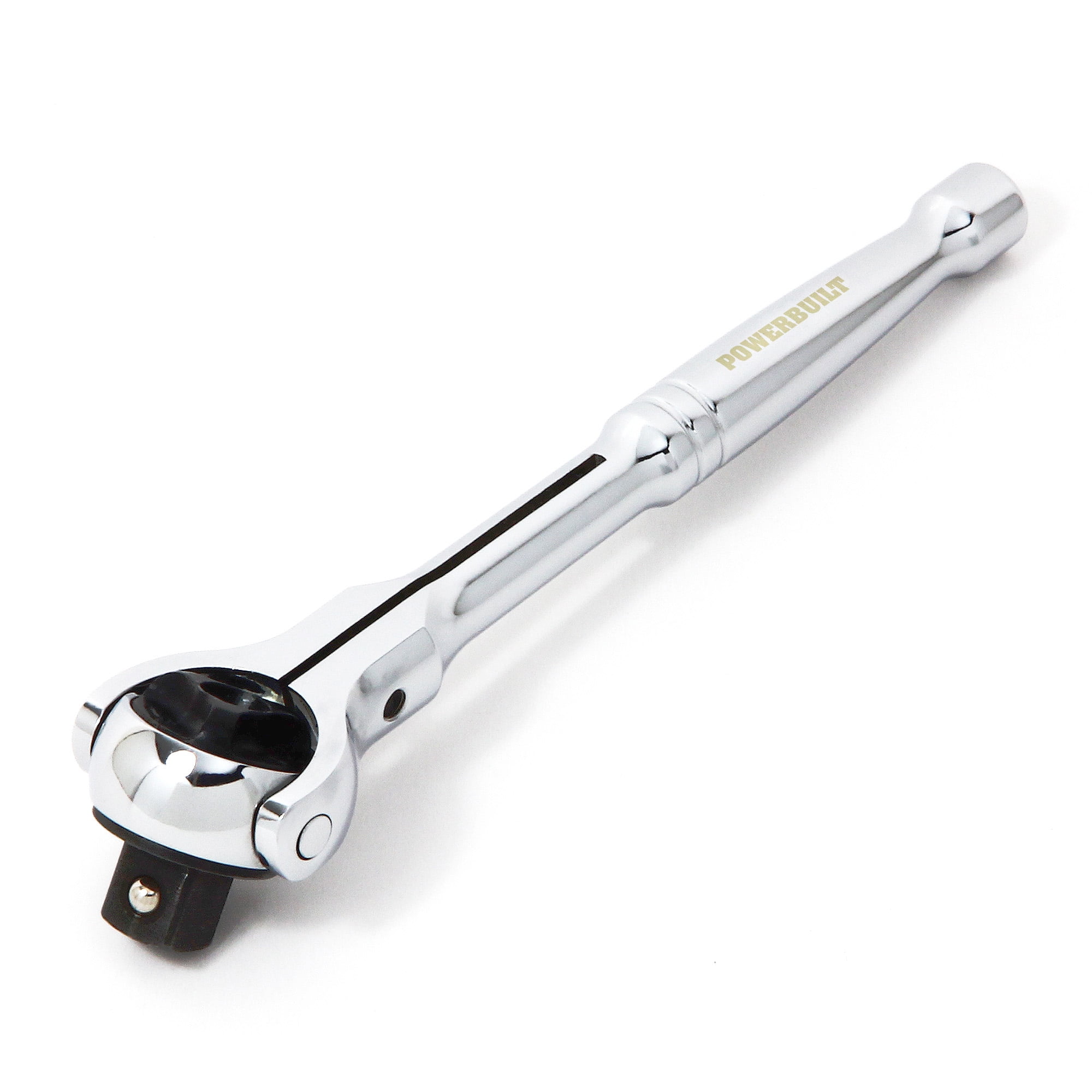 Powerbuilt 644196 SAE Flexible Reversible Ratcheting Wrench 1//2