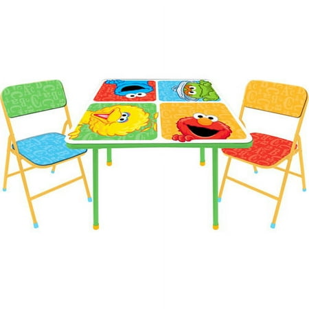 Sesame Street - Activity Table and Chairs Set