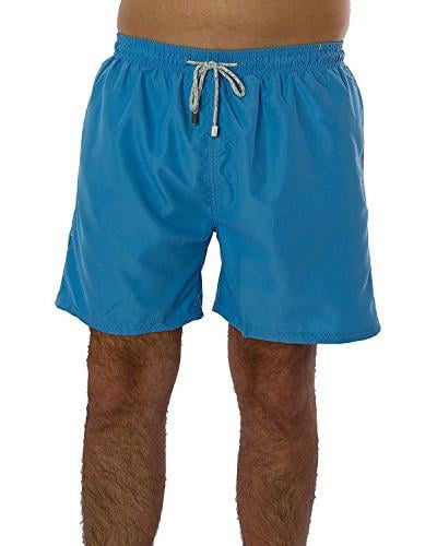 mens solid color swim trunks