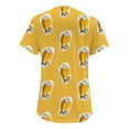 thumbnail image 4 of Womens T Shirts German Oktoberfest Bavarian Traditional National Dress Print Casual Loose Round Neck Short Sleeve Shirts for Women, 4 of 4