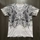 thumbnail image 1 of Camiseta de motocicleta para hombre, camisetas para hombre Y2K Affliction, camiseta Retro para hombre, ropa de calle, camiseta gótica con estampado de calavera y Cruz, camisetas para hombre, 1 of 5