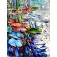 thumbnail image 3 of Kovacs, Anna Brigite 15x18 Black Modern Framed Museum Art Print Titled - Watter Lilly, 3 of 5