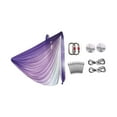 thumbnail image 3 of jinwen Pilates Hamac Inclus Matériel Installation Facile Kit de Démarrage Équipement d'Inversion pour Entraînement Force de Base Entraînement Physique Blanc, 3 of 9