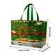thumbnail image 3 of Bolsa Navideña No Tejida, Bolsa de Compras, Bolsa de Regalo de Colores, Bolsa de Regalo con Decoración Navideña, 3 of 5