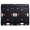 Black 0, variant on 2Pcs Interlocking Moving Dolly for Furniture Boxes, 330 Lbs Capacity Each, 23.6 x 15.7 inch Plastic Rolling Mover with 4 Wheels for Couch Appliances, Black