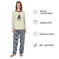 thumbnail image 2 of Tis The Season Matching Family Pj Sets, Matching Family Christmas Pajamas With Pockets, Cotton And Polyester Blend, 2 of 7