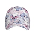 thumbnail image 2 of Haiem Butterflies in Pastel Baseball Cap Dad Hat Cotton Soft Adjustable Fashion Hats for Men Women Unisex Style Headwear, 2 of 9