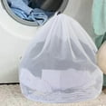thumbnail image 4 of Underwear Mesh Laundry Bag Sweater Dirty Clothes Bag Washable Delicate Clothes Bag Suitable for Coats Drawstring Closure Mesh Laundry Bag, 4 of 5