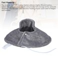 thumbnail image 3 of Velvet Shoulder and Neck Heating Blanket with 9 Temperature Adjustable Settings, Cozy Electric Heated Neck Pad Warmer, Portable Travel Wrap for Home Office. 2Hour Timer Autooff, 3 of 7