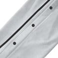 thumbnail image 6 of LEKWK Mens Basketball Sweatpants Tear Away Snap Elastic Waist Track Pants Baggy Loose Fit Casual Post Surgery Trousers Workout Running Gym Activewear, 6 of 7