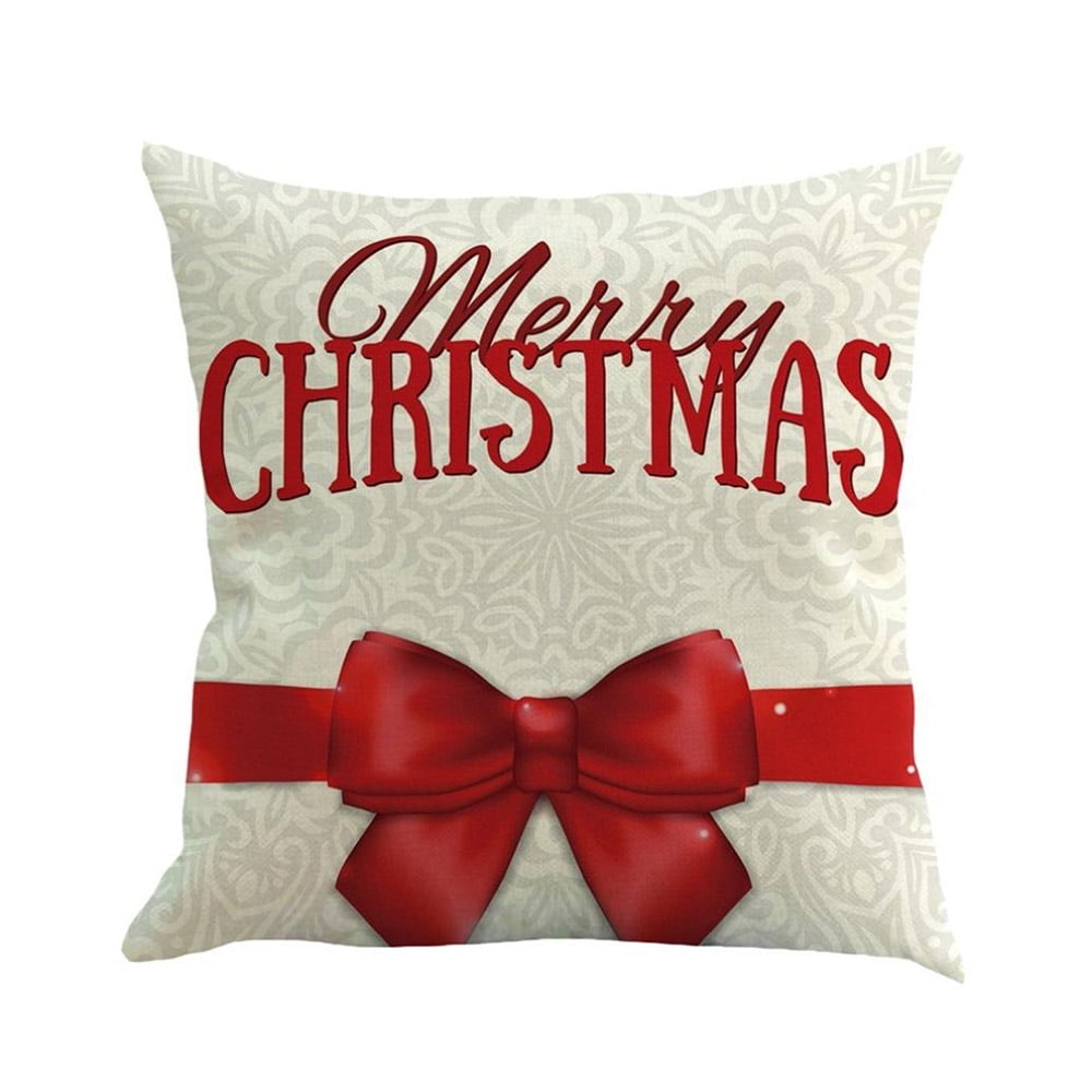 Transer Farmhouse Christmas Pillow 