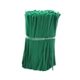 thumbnail image 1 of 100 bridas para plantas, resistentes y reutilizables, para jardinería, para huertos, verduras, granjas y arbustos., 1 of 9