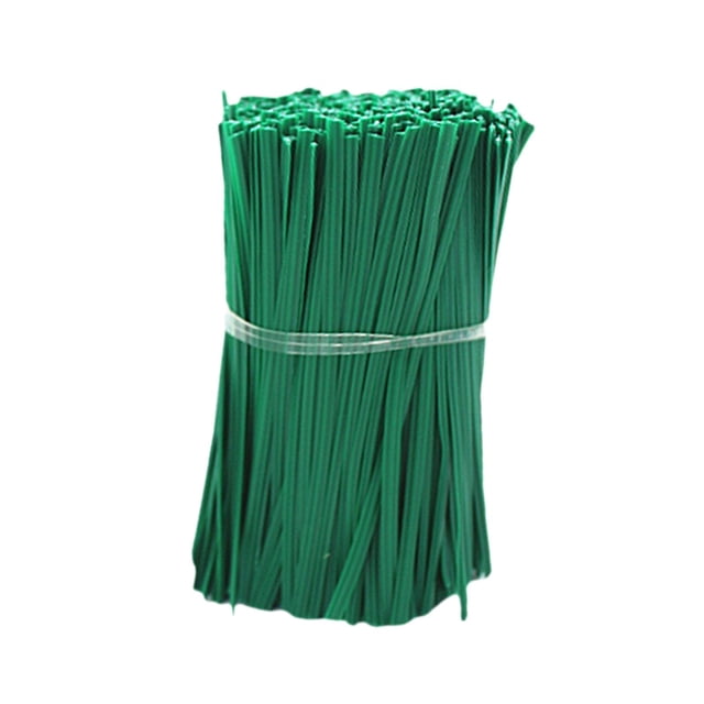 100 bridas para plantas, resistentes y reutilizables, para jardinería, para huertos, verduras, granjas y arbustos.