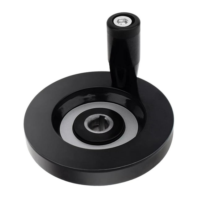 Torno Fresadora Reemplazo de rueda de mano Conveniente Resistente al desgaste Piezas de fácil instalación para contrapunto de maquinaria 0.8cmx6.3cm