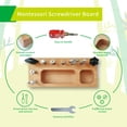 thumbnail image 2 of Tablero destornillador Montessori Toys TenFans para niños de 3 a 5 años, 2 of 7