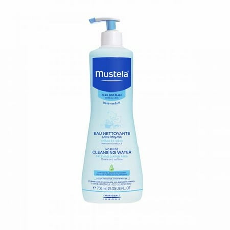 Mustela Baby No-Rinse Cleansing Micellar Water, with Natural Avocado Perseose, 25.35 (The Best Baby Bath Products)