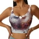 thumbnail image 1 of Fotbe White Red Cat Couple Sujetador Deportivo Largo sin Aros para Mujer con Almohadillas y Soporte Medio, Transpirable y Absorbente, Camiseta Tipo Chaleco o Tank Top-Small, 1 of 8