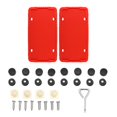 thumbnail image 3 of Marco De Silicona Para Matrícula Con Kit De Accesorios De Tornillo Soporte Para Matrícula Con Orificios De Drenaje Para Modelos De Coches Norteamericanos 2 Uds. matsuzay VI009581-04, 3 of 7