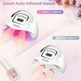 thumbnail image 3 of Blaward UV LED Nail Lamp, Nail dryer, 280W Fast UV Light for Nails Gel Polish, Professional Curing with 4 Timer Setting Auto Sensor, LED Gel Nail Dryer for Fingernail and Toenail Home Salon Use, 3 of 11