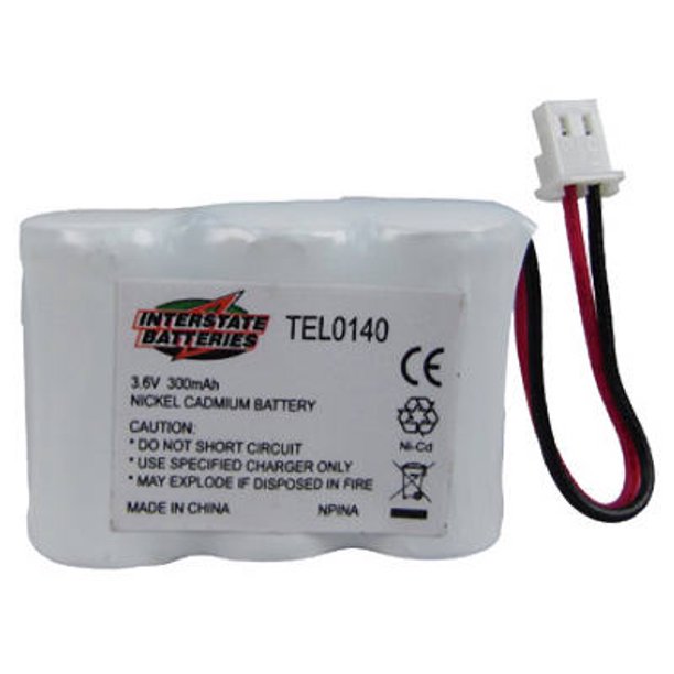 Interstate All Battery TEL0140 3.6V 300Mah Phone Battery
