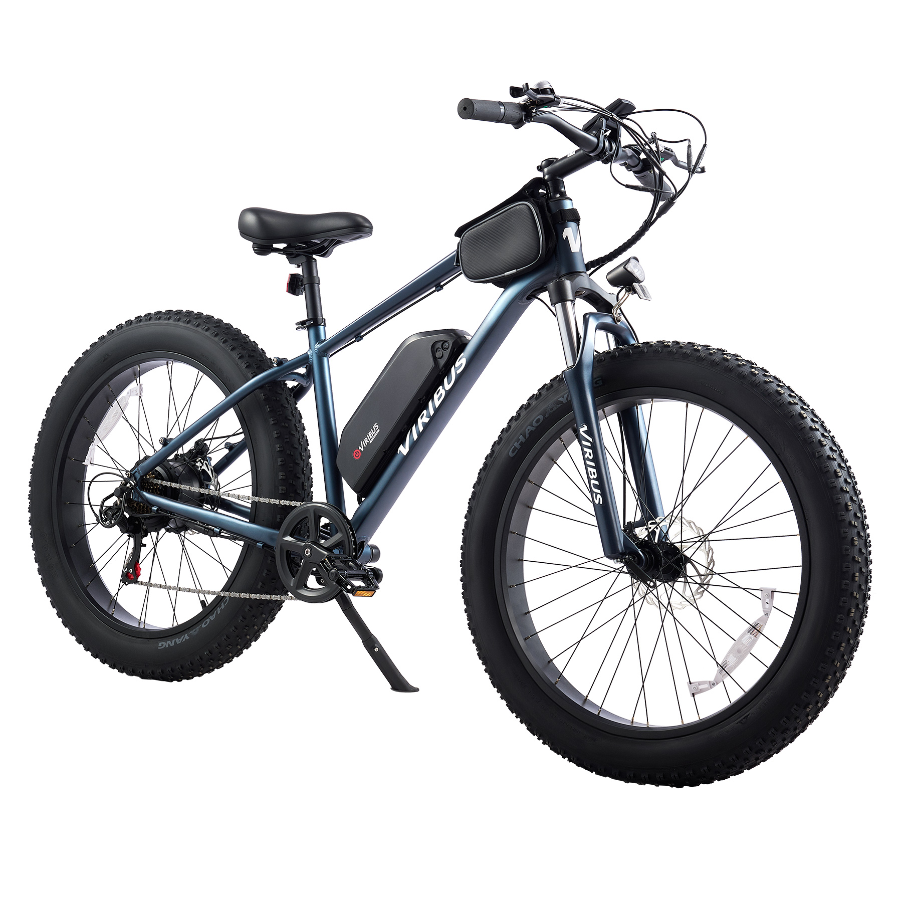 Viribus Electric Bike for Adults 26" 500W Fat Tire Mountain E Bicycle w
