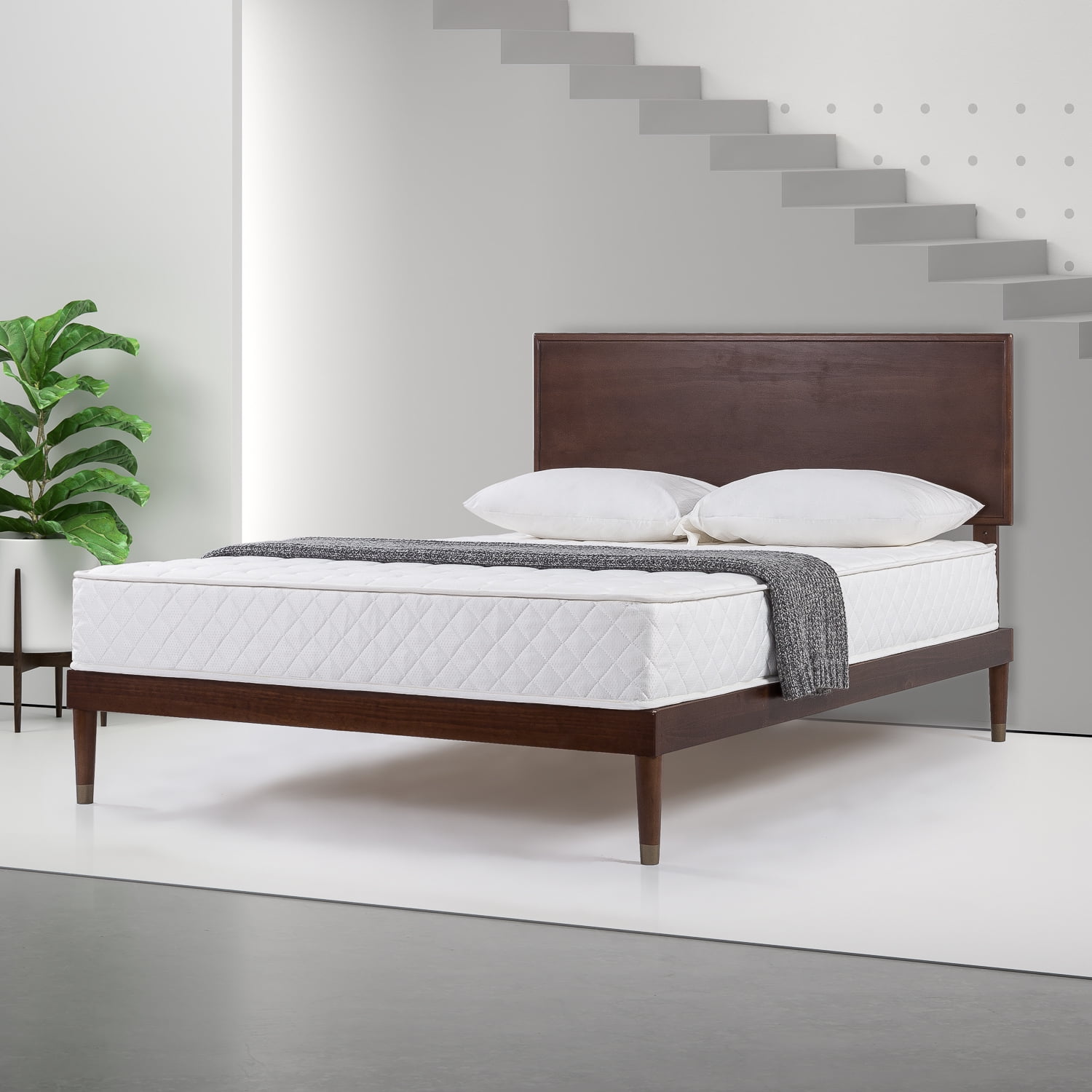 Slumber 1 By Zinus Quilted Top 8, King Bed Without Box Spring