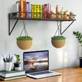 Auledio Pot and Pan Rack, Pot and Pan Hanging Organizer, Wall Mounted
