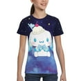 thumbnail image 4 of Sanrio Cinnamoroll Kids T-Shirt 3d Printed Graphic T-Shirts Boys And Girls Short Sleeve Shirts For Youth Kids X-Small, 4 of 6