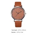 thumbnail image 2 of Women Wrist Watch Stylish Watch Leather Strap Wrist Watch Simple Style Wrist Watch Decor, 2 of 5