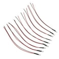 thumbnail image 3 of 10Pcs LED Lights Emitting Diodes, 5mm Prewired Round Head Small LED Lamps Add a Festive  for Toy Lighting, 3 of 8