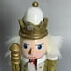 thumbnail image 3 of Ounissouiy 4 unids/set adorno de soldado Cascanueces inodoro ecológico añadir deseos al árbol de Navidad coleccionable oro blanco 4 Uds Type2 NO2, 3 of 6