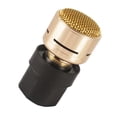 thumbnail image 2 of Accesorios de cartucho de micrófono dinámico, piezas de reparación de micrófono inalámbrico profesional de alta sensibilidad doradas, núcleo de cabeza Hugo Cartucho de micrófono, 2 of 8