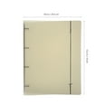 thumbnail image 2 of Raindrops Matte Transparent File Folder, PP Material, 1 Piece Document Organizer for Office and School, 2 of 6