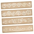thumbnail image 2 of KLKCMS 4 Pieces Diwali Rangoli Stencils DIY for Scrapbooking Fabric Art Card Making Style A, 2 of 9