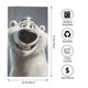 thumbnail image 2 of Balery Smiling Polar Bear Toalla de Microfibra Premium con Estampado – 27.5x16 pulgadas, Alta Absorción, Suave y Aterciopelada, Secado Rápido, 2 of 6