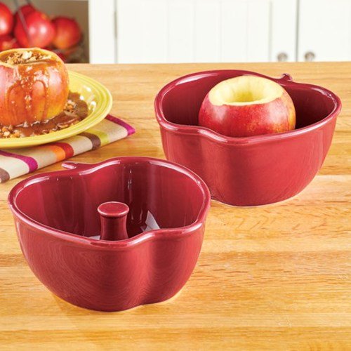 Apple Shaped Dessert Baking Pans Set of 2