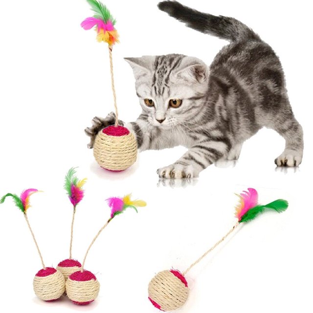 Palo de juguete para gatos de dibujos animados, varilla de plumas, ratón de juguete con Mini campana, atrapasueños, juguete interactivo para gatos, gatito, игрушки для кошек Tan Jianjun unisex