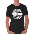 thumbnail image 1 of Awkward Styles Men's Basketball Dad Graphic T-shirt Tops Sports Dad Gift Father's Day Cool Gift Idea, 1 of 4